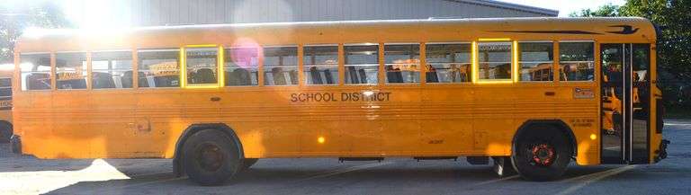 2014 BLUE BIRD ALL AMERICAN SCHOOL BUS