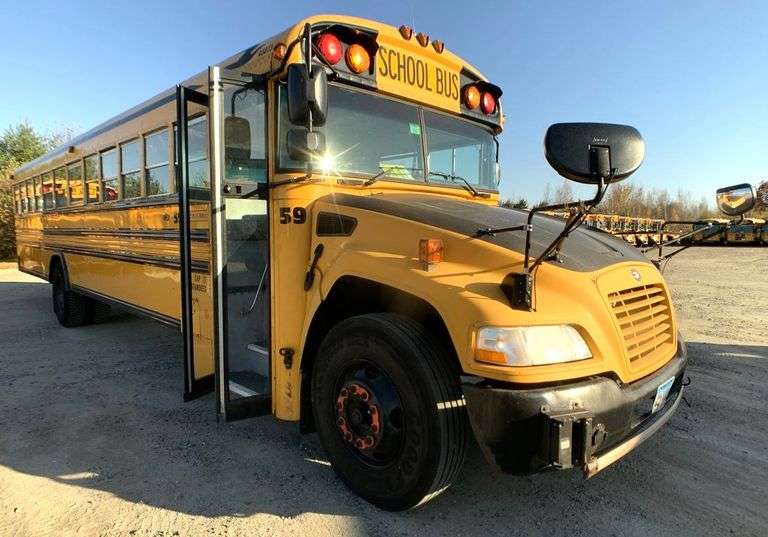 2014 BLUE BIRD BB VISION SCHOOL BUS #59