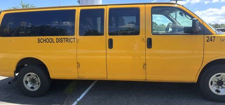 2014 GMC SAVANA 3500 EXT LS VAN #247