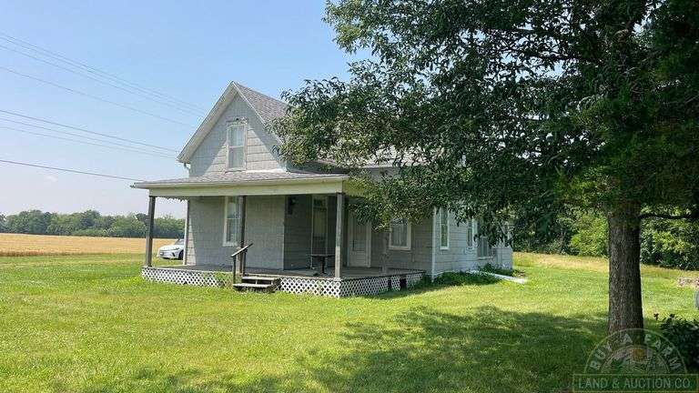 Randolph County IL 3.6 Acres w/Home & Garage / 3009A