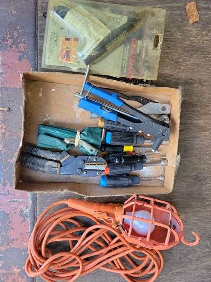 Light, Drivers, and Glue Gun