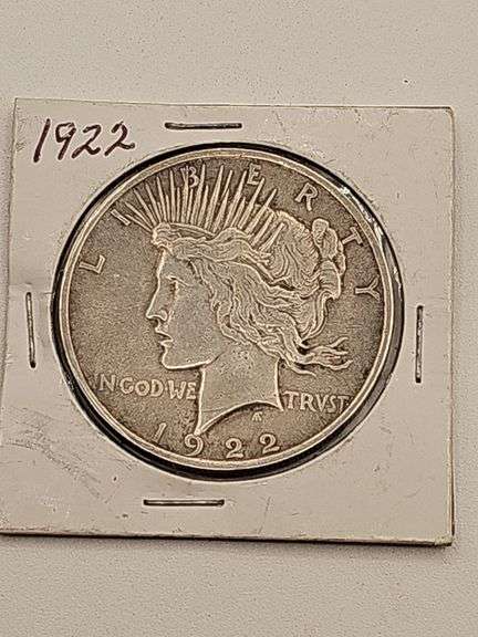 1922 Peace Silver Dollar