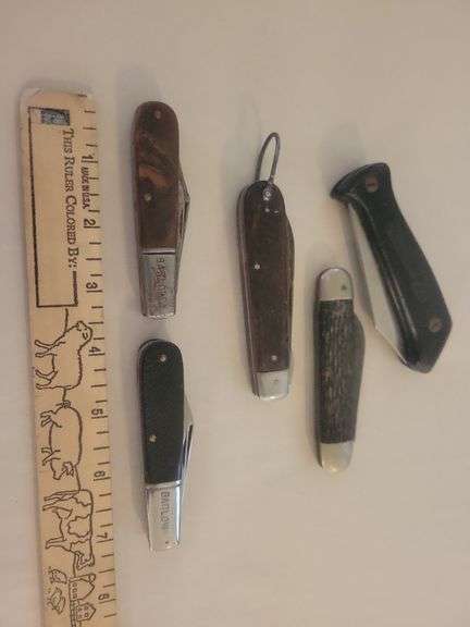 5 Vintage Knives (Barlow and Others)