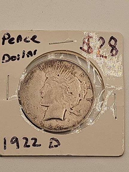 1922 Peace Silver Dollar