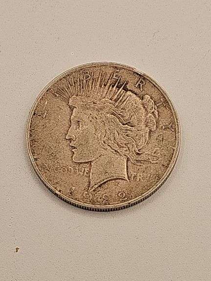 1922 Peace Silver Dollar