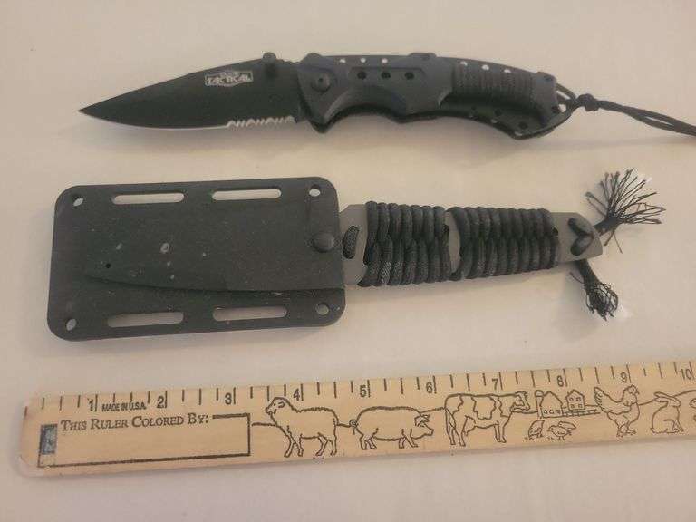 Tactical and S&W Throwing Knife