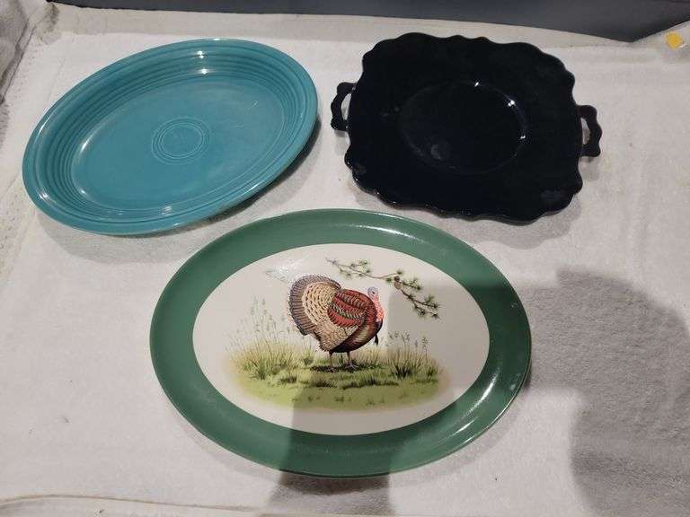 Fiesta, Turkey, and Ruby Red Plates