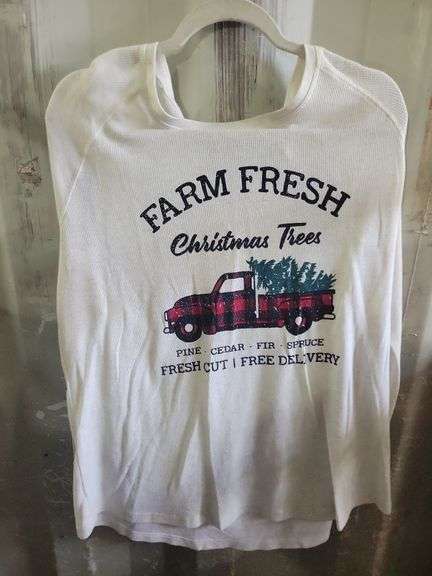 2 Xl Christmas Shirts His and Hers