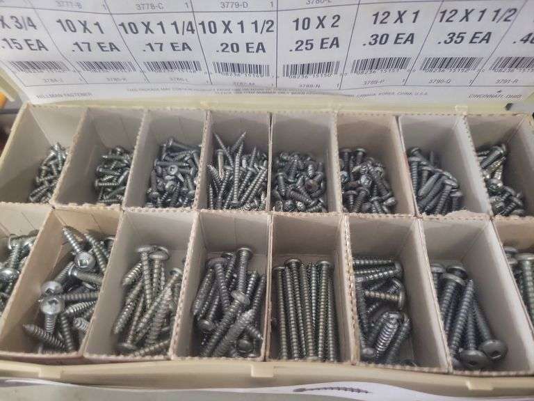 Metal and Machine Screw Organizer