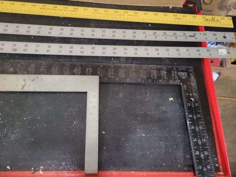 Metal Squares and Straight Edges