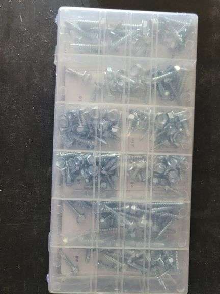 White Dog 200 Pc Self Screw SAE