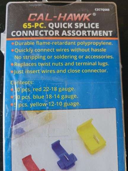 65 pc. Quick Splice Connector Assortment