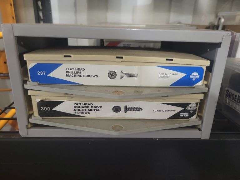 Metal and Machine Screw Organizer