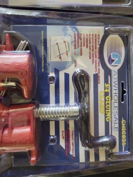 3/4" Gluing Pipe Clamp Heads