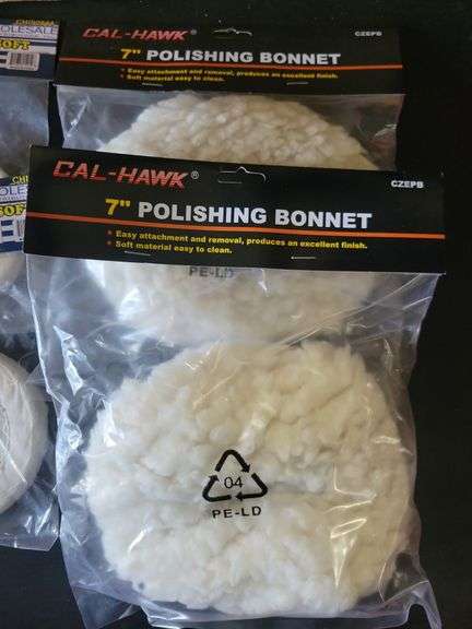 2 4" & 7" Buffing Pads