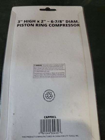 Cal-Hawk 3" x 2" Piston Ring Compressor