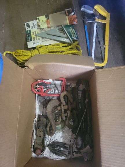 Box Squares, Saws, Hooks