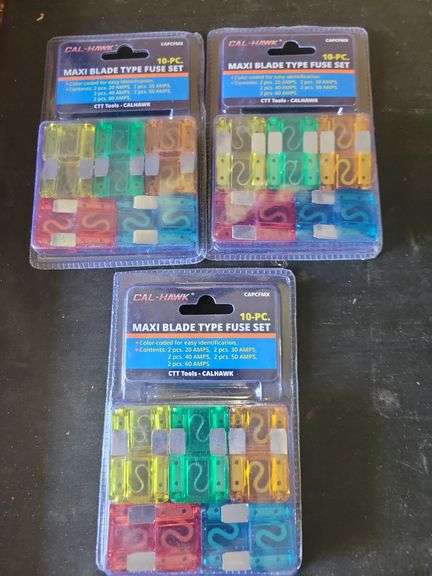 3-10pc. Maxi Blade Fuse Assortment