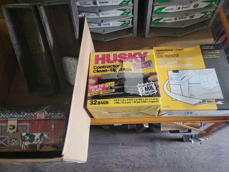 Box Garbage Bags, Cord Protector and Misc.
