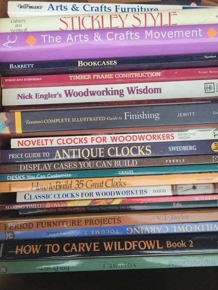 Box Wood Working and Clock Books