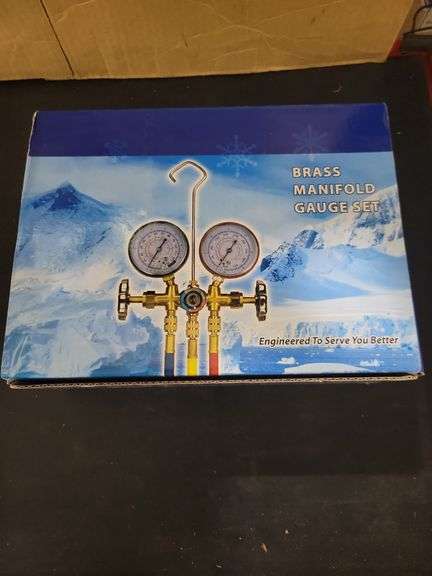 Brass Manifold Gauge set