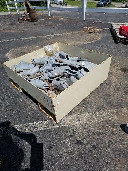 Steel Pallet Bin, Contents NOT Included