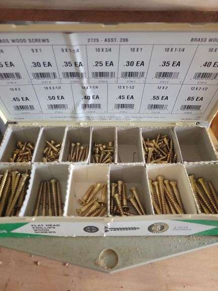 Flat and Round Head Screw Organizer