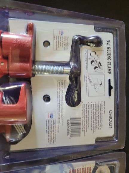 3/4" Gluing Pipe Clamp Heads