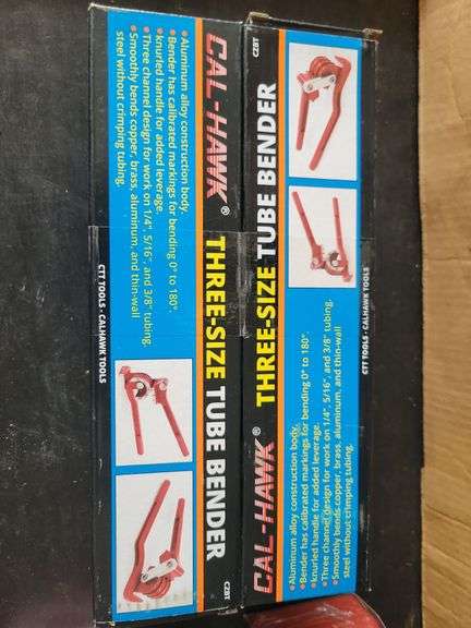 2 Cal Hawk Tube Benders and Cutter