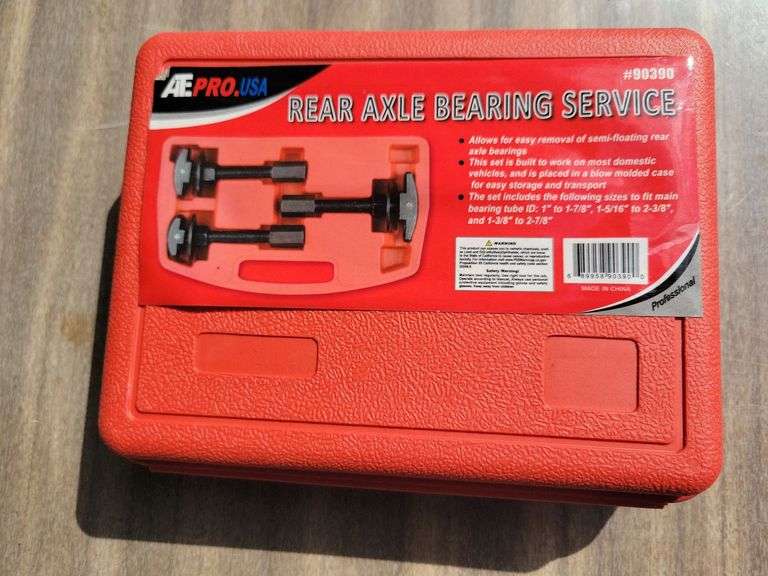 ATE Rear Axle Bearing Service