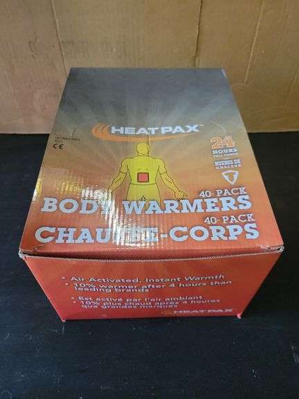 Case 40 Heat Pax Body Warmers