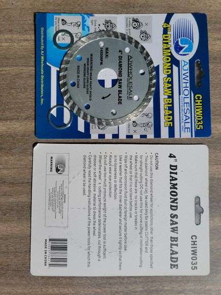 2 -4" Diamond Saw Blades
