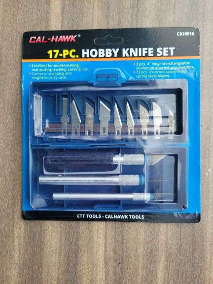 17 Pc. Hobby Knife Set