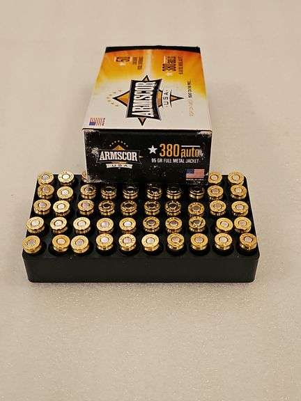 Armscor ASA 380 Auto, 95 gr. FMJ, 50ct Box