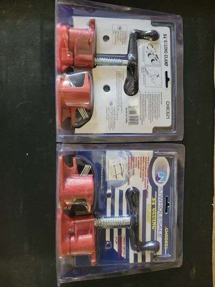 3/4" Gluing Pipe Clamp Heads