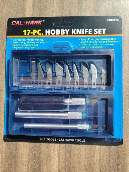 17 Pc. Hobby Knife Set