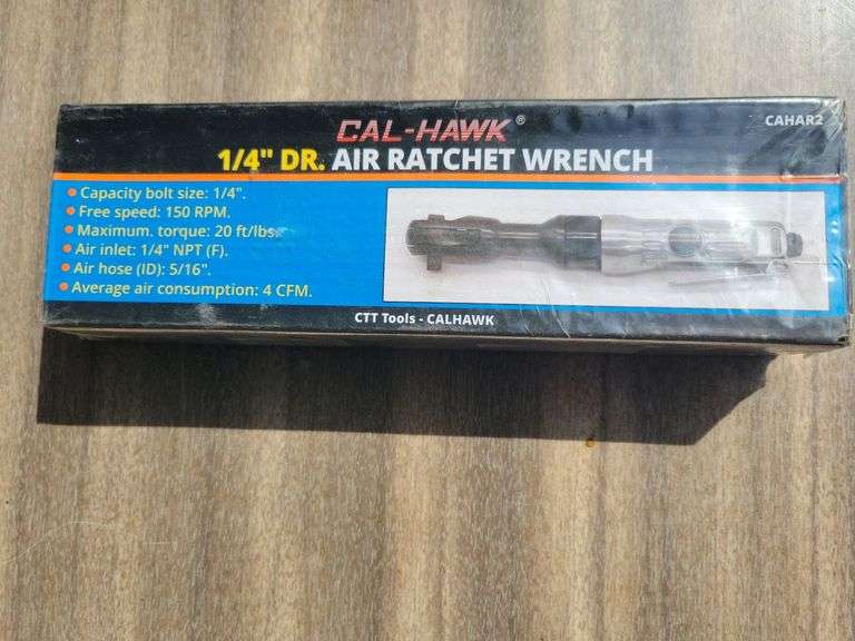 Cal Hawk 1/4" Air Rachet Wrench