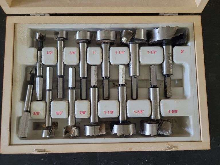 Porter Cable Forstner Bit Set 12 Pc.