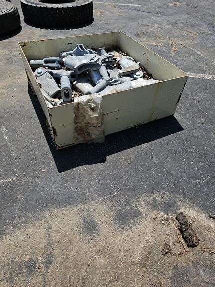 Steel Pallet Bin, Contents NOT Included
