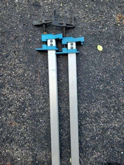 Pair Alum. Clamps 4'