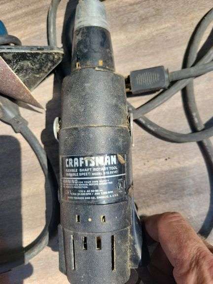 Craftsman Flex Shaft Roarty Tool, Sander, Stapler (All Work)
