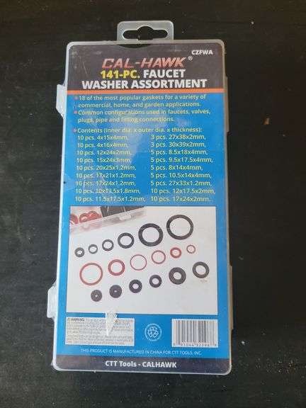 2- 141 Pc Faucet Washer Assortments