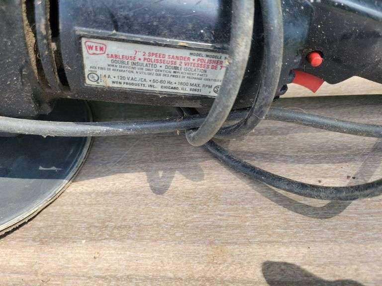 Wen Sander/Polisher 7" (Works)