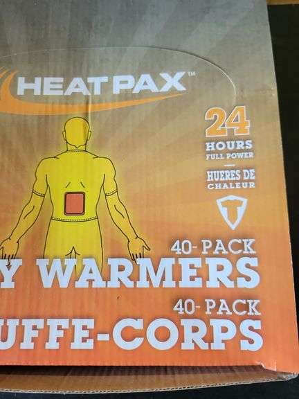 Case 40 Heat Pax Body Warmers