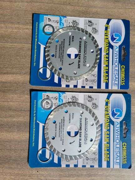 2 -4" Diamond Saw Blades