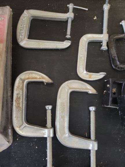 6 C-clamps and Jigs