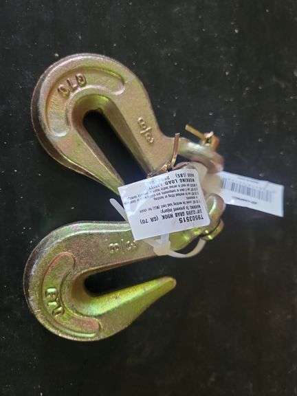 Pair 3/8" Grab Hooks Grade 70