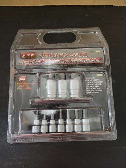 ATE 12pc. HD Hex Bit Socket Set