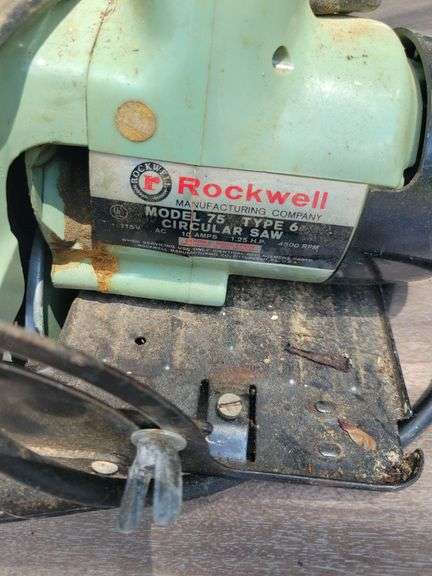 Rockwell Saw and Sander (both work)