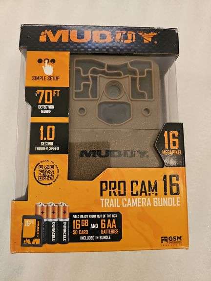 Muddy Pro Cam 16 Trail Camera Bundle
